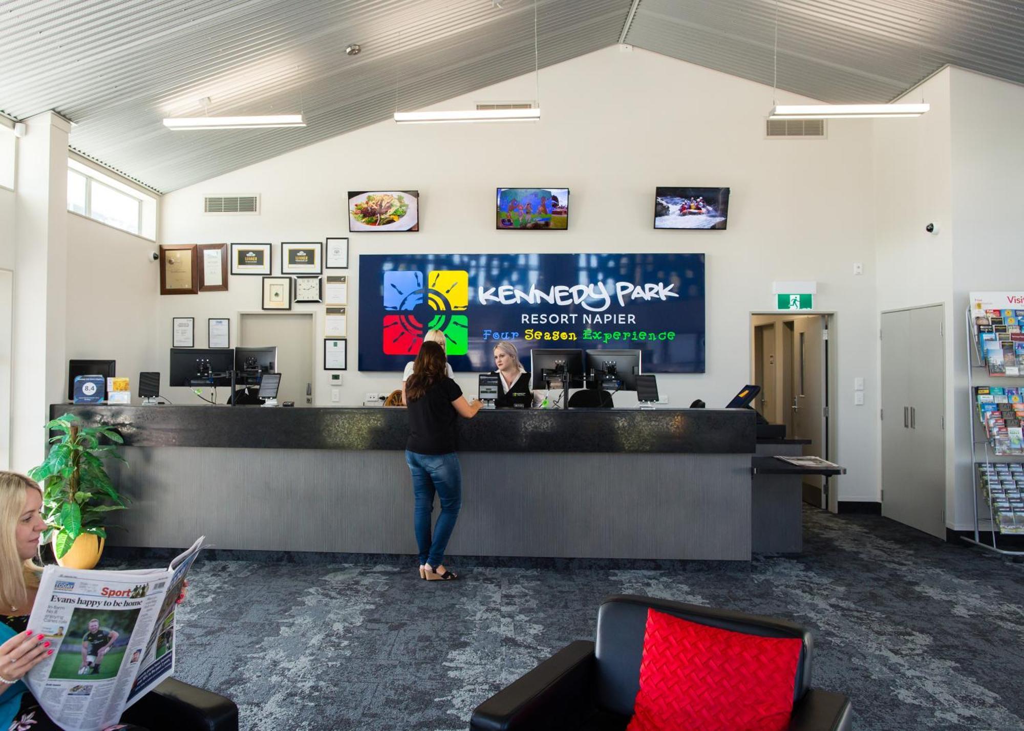 Kennedy Park Resort Napier Eksteriør bilde